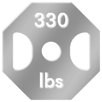 Weight capacity icon